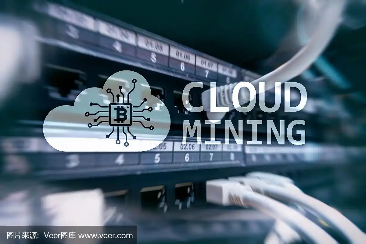 A miner inspecting the cooling system of a mining rig in a data center.