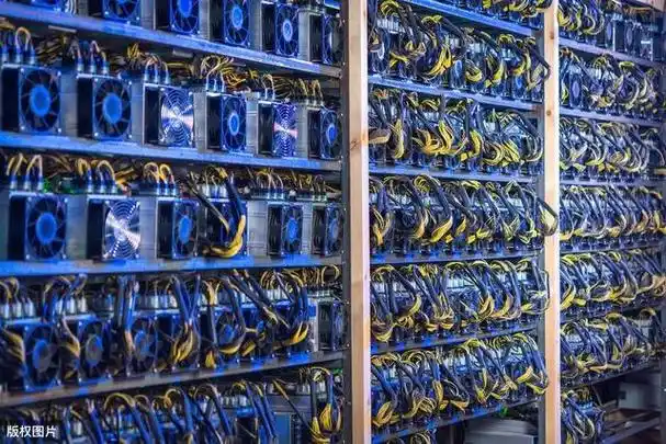 Expansive Bitcoin mining farm powered by renewable energy