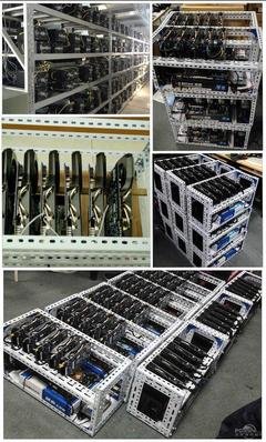 A mining farm powered by solar energy